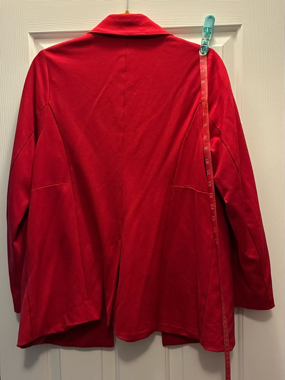 torrid Red Double-Breasted Notch Lapel Blazer 00 and trousers 00R - Picture 8 of 8